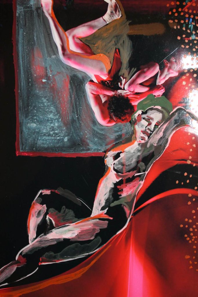 Der Traum, Collage von Anne Mahler de Navia